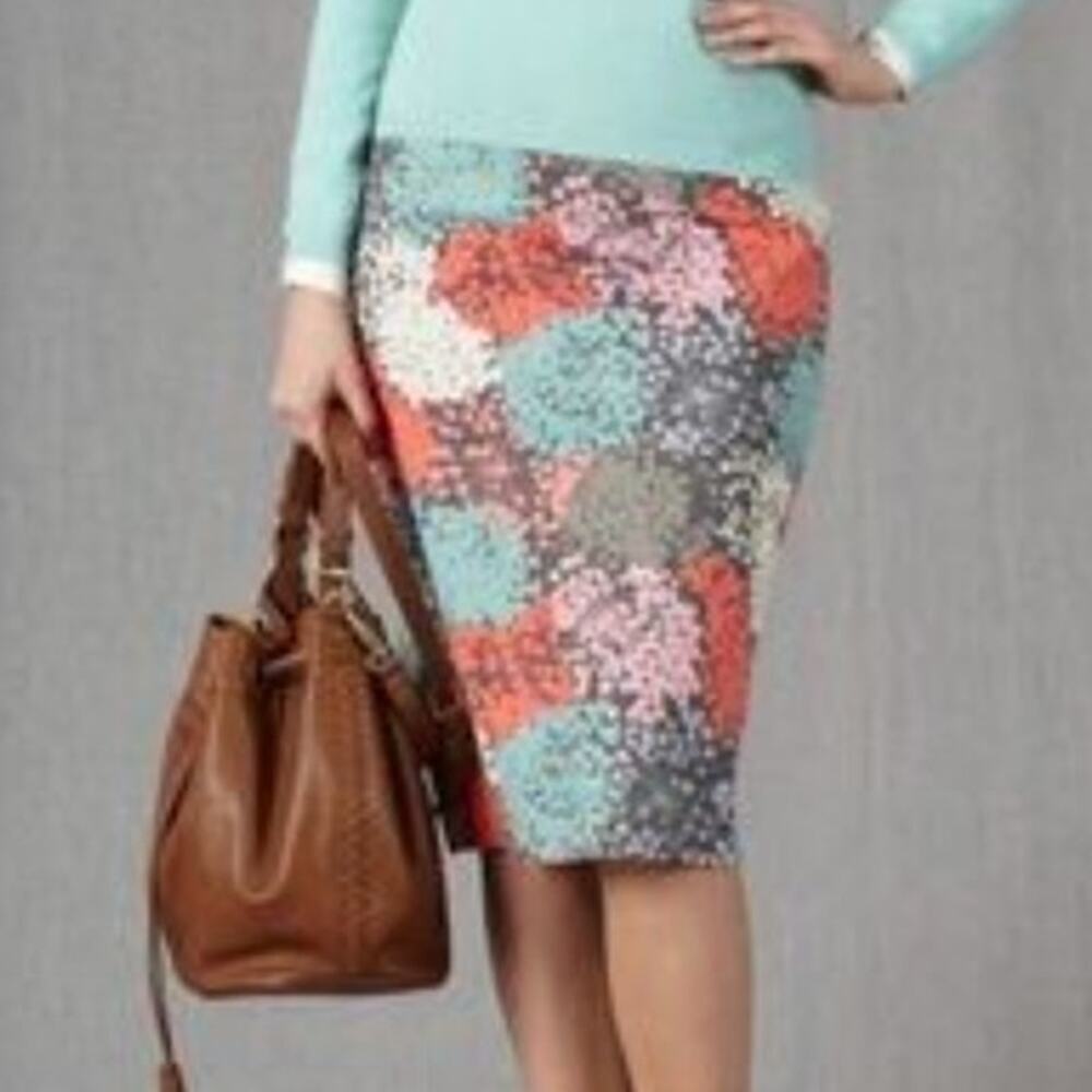 Boden Women's Straight Pencil Skirt Multicolor size 6R